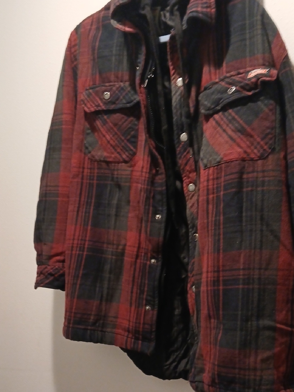 Dickies Label Patch in Red, White, Black